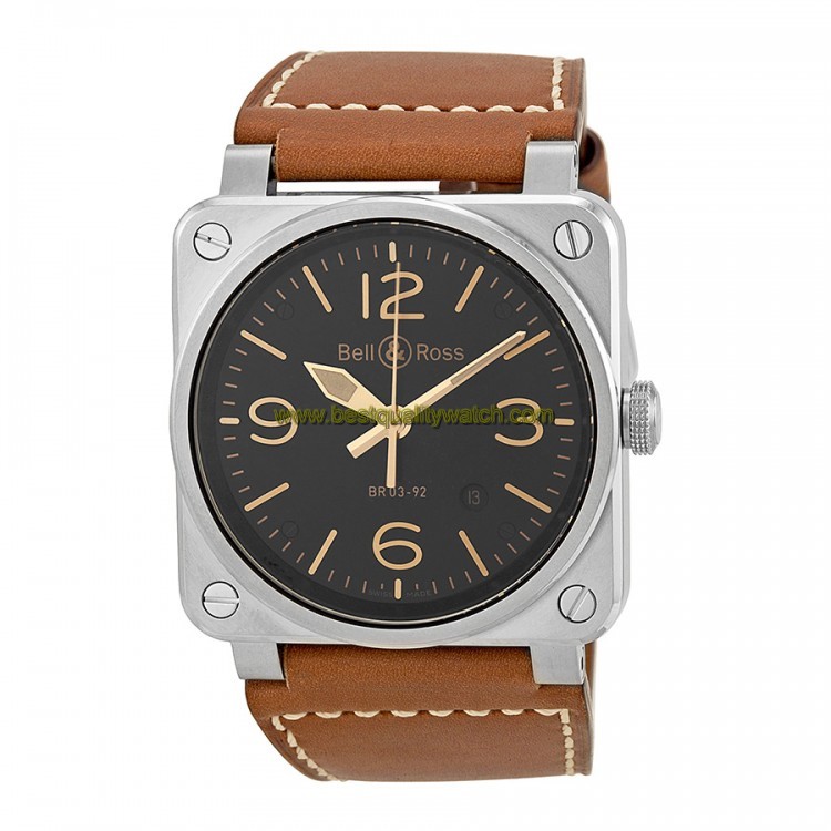 Bell & Ross BR0392-GOLD-HER