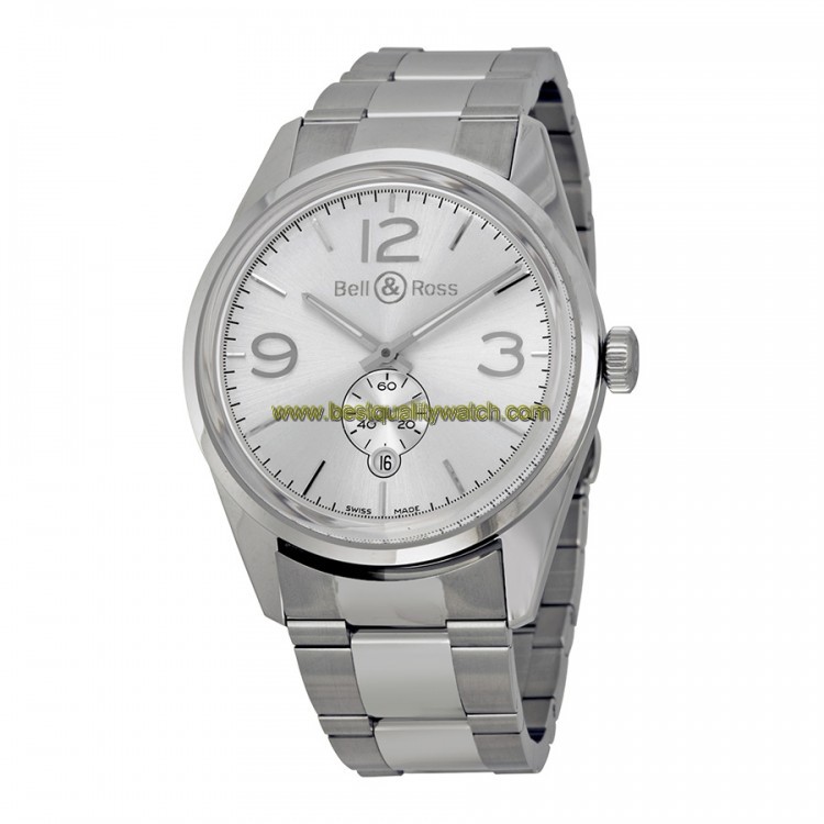 Bell & Ross BR123-WH-ST-SS
