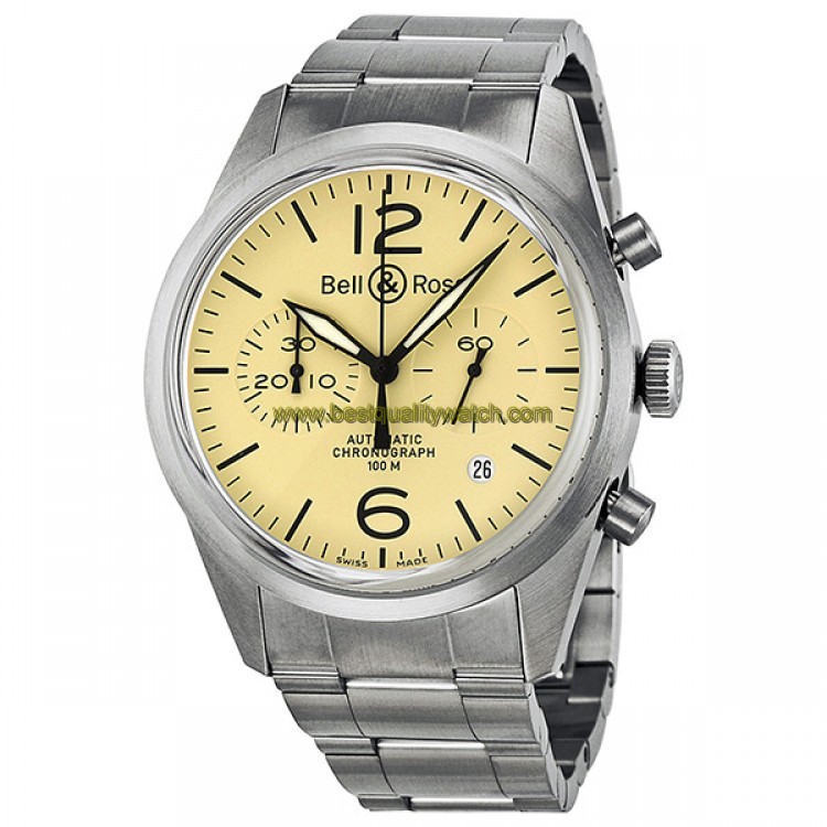Bell & Ross BR126-BEI-ST-SS