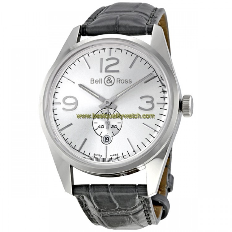 Bell & Ross BR123-OFFICER-SIL