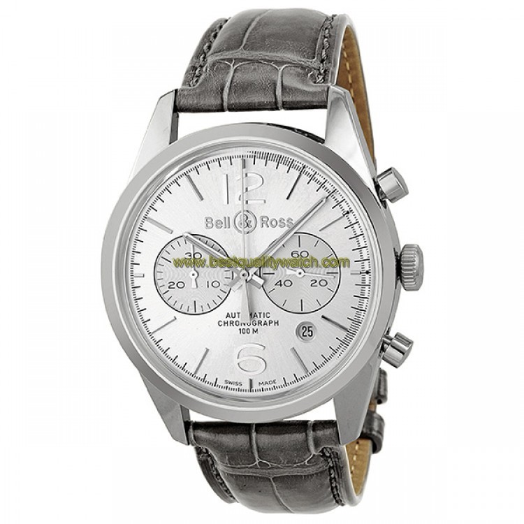 Bell & Ross BRG126-WH-ST-SCR