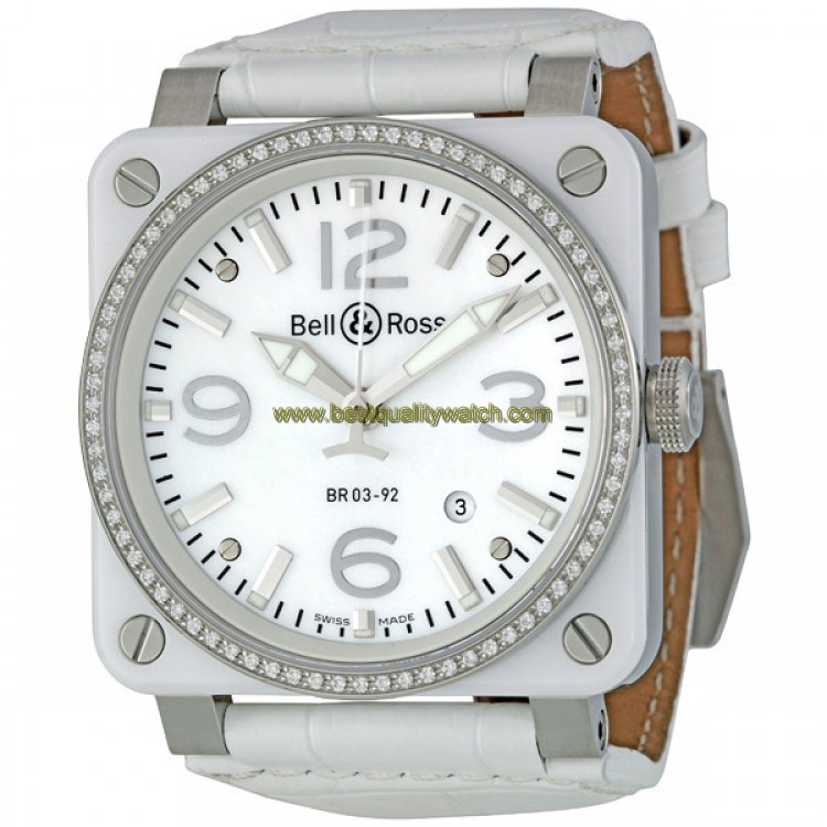 Bell & Ross BR0392-WH-C-D-SCA