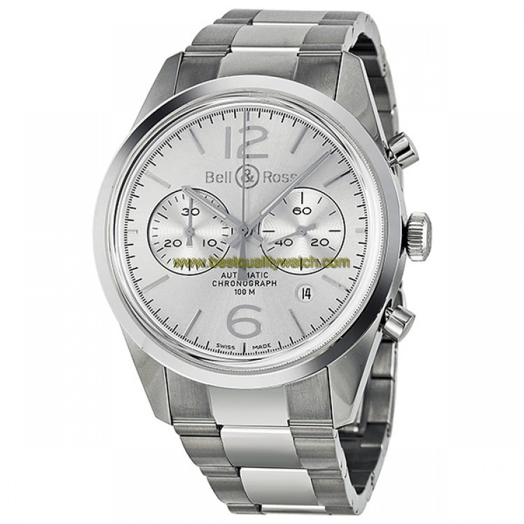 Bell & Ross BR126-WH-ST-SS