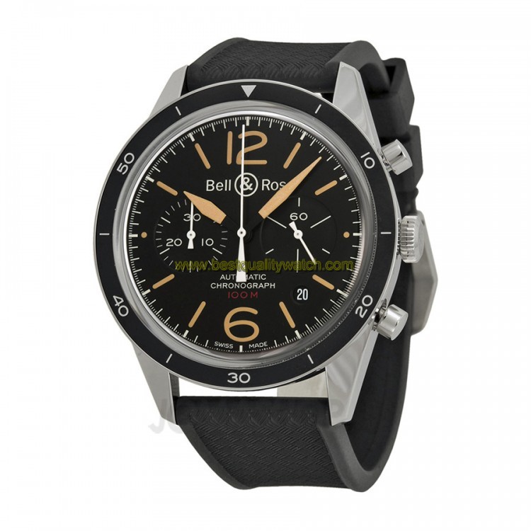 Bell & Ross BRV126-ST-HER-SRB
