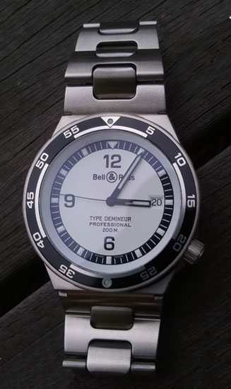 Bell & Ross Type Demineur White