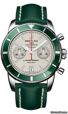 Breitling A2337036/G753-leather-green-tang