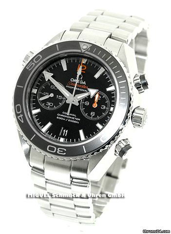Omega Seamaster Planet Ocean Chronograph mit Lnetten-Keramikeinlage (ungetragen) Watch