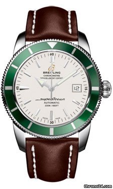 Breitling A1732136/G717-leather-brown-deployant