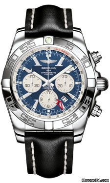 Breitling AB041012/C834-leather-black-tang