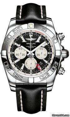 Breitling AB041012/BA69-leather-black-tang