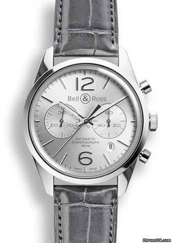 Bell & Ross BRG126-WH-ST/SCR