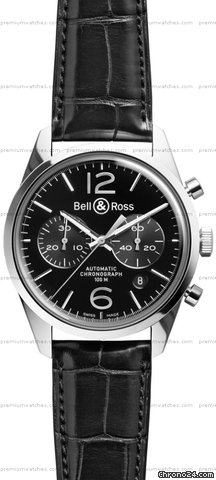 Bell & Ross BRG126-BL-ST/SCR