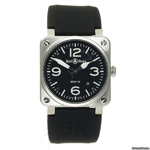 Bell & Ross BR0392-BL-ST