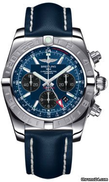 Breitling AB042011/C852-leather-blue-tang