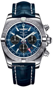 Breitling AB042011/C852-croco-blue-deployant