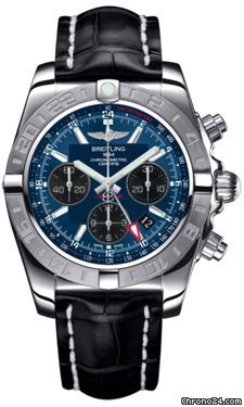 Breitling AB042011/C852-croco-black-deployant