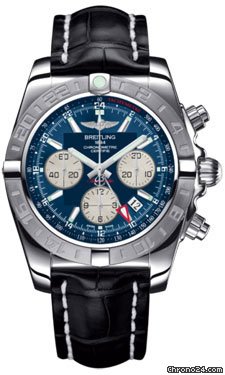 Breitling AB042011/C851-croco-black-deployant