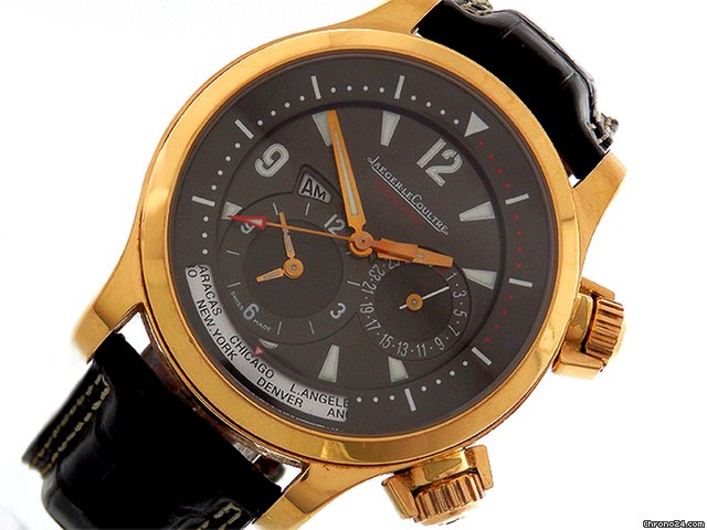 Jaeger-LeCoultre "Master Compressor Geographic" - 18K Rosegold Watch