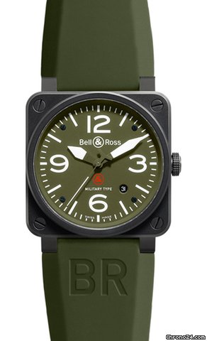 Bell & Ross BR03-92 Military Carbon