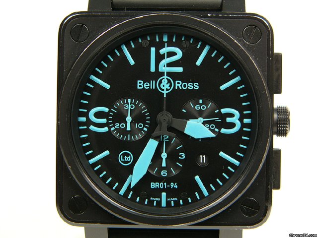 Bell & Ross BR01-94SBLUE
