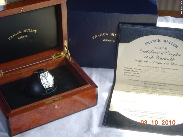Franck Muller 6850 S6 GG