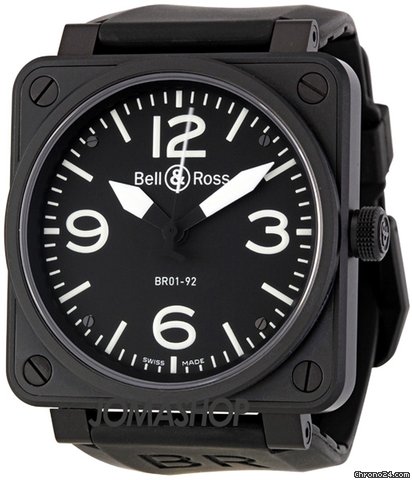 Bell & Ross BR0192-BL-CA