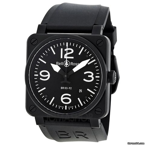 Bell & Ross BR0392-BL-CA