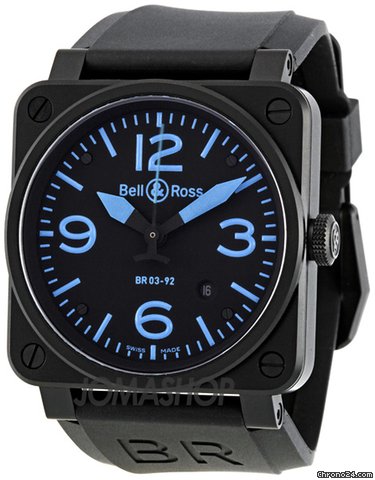 Bell & Ross BR0392-BLUE