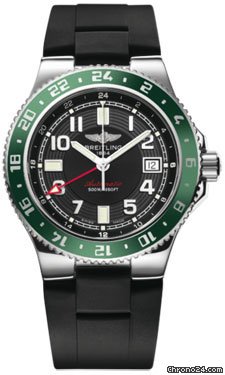 Breitling A32380A3/BA38-gmt-rubber-black-folding