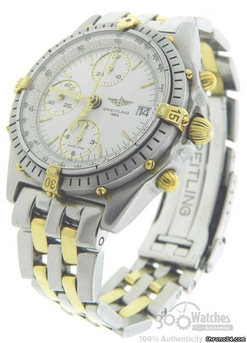 Breitling numbers 81.950 and B13047. It is in very good condition as evidenced by the close up pictures of the actual watch. There are no major signs of wear on the case