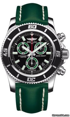 Breitling A73310A8/BB75-leather-green-tang