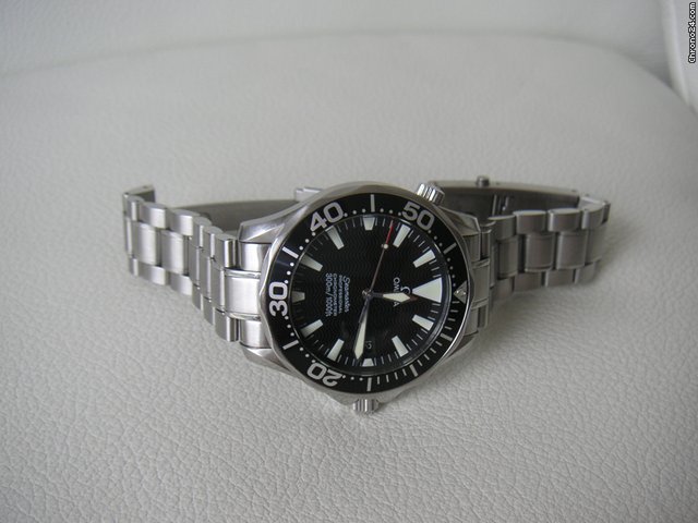 Omega mit zus?tzlichem original Omega Kautschukband